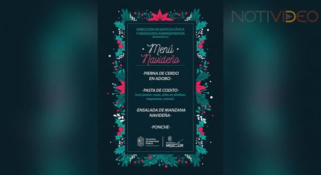 Durante Nochebuena, SSP servirá pierna de cerdo, ponche y ensalada, en Barandilla