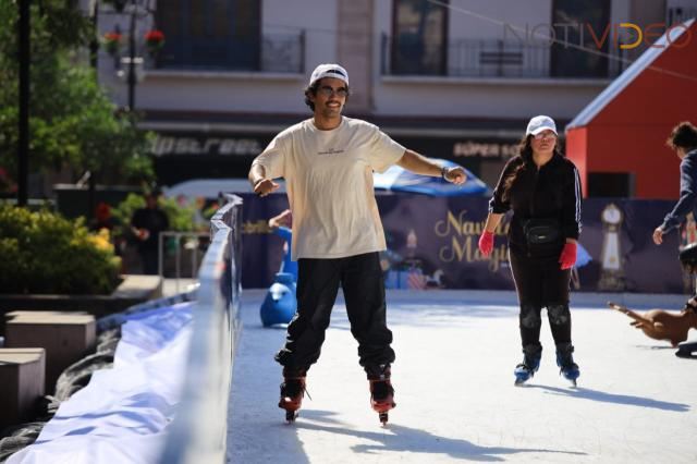 Pista de Hielo de Morelia sigue abierta para que disfruten grandes y pequeños