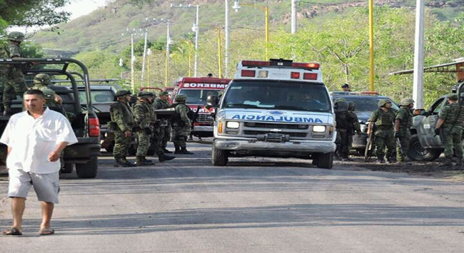Enfrentamiento en Múgica, por asesinato de integrantes de...